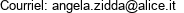 Courriel: angela.zidda@alice.it 
