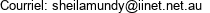 Courriel: sheilamundy@iinet.net.au 