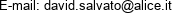 E-mail: david.salvato@alice.it 
