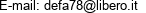 E-mail: defa78@libero.it 