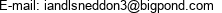 E-mail: iandlsneddon3@bigpond.com 
