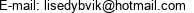 E-mail: lisedybvik@hotmail.com 