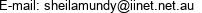 E-mail: sheilamundy@iinet.net.au 