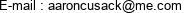 E-mail : aaroncusack@me.com 