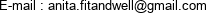 E-mail : anita.fitandwell@gmail.com 