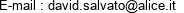E-mail : david.salvato@alice.it 
