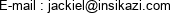 E-mail : jackiel@insikazi.com 