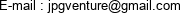 E-mail : jpgventure@gmail.com 