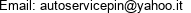 Email: autoservicepin@yahoo.it 