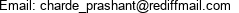 Email: charde_prashant@rediffmail.com 