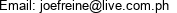 Email: joefreine@live.com.ph 