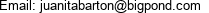 Email: juanitabarton@bigpond.com 
