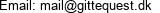 Email: mail@gittequest.dk 