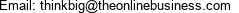 Email: thinkbig@theonlinebusiness.com 