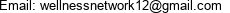 Email: wellnessnetwork12@gmail.com 