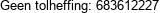 Geen tolheffing: 683612227 