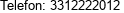Telefon: 3312222012