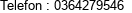 Telefon : 0364279546 