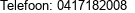 Telefoon: 0417182008 