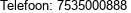 Telefoon: 7535000888