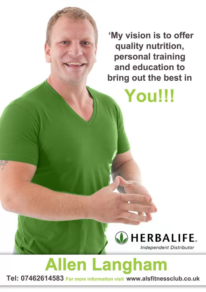 Allen Langham, Herbalife Distributor in Doncaster, Yorkshire