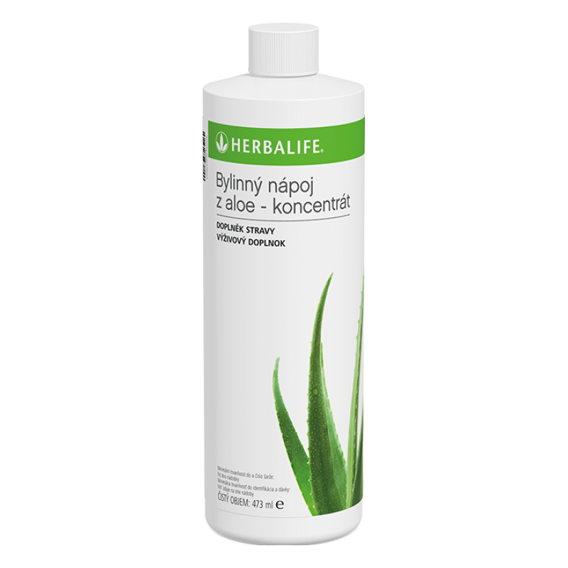 Bylinný nápoj z aloe