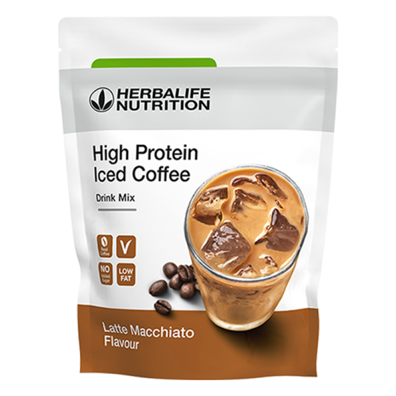 High Protein Iced Coffee - Latte macchiato