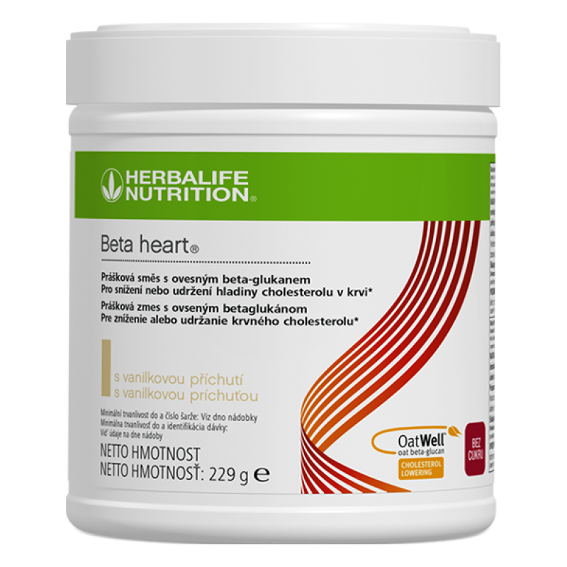 Beta heart® - bez odm?rky (odm?rku zakoupíte p?es SKU 1B42) Vanilka 229 g