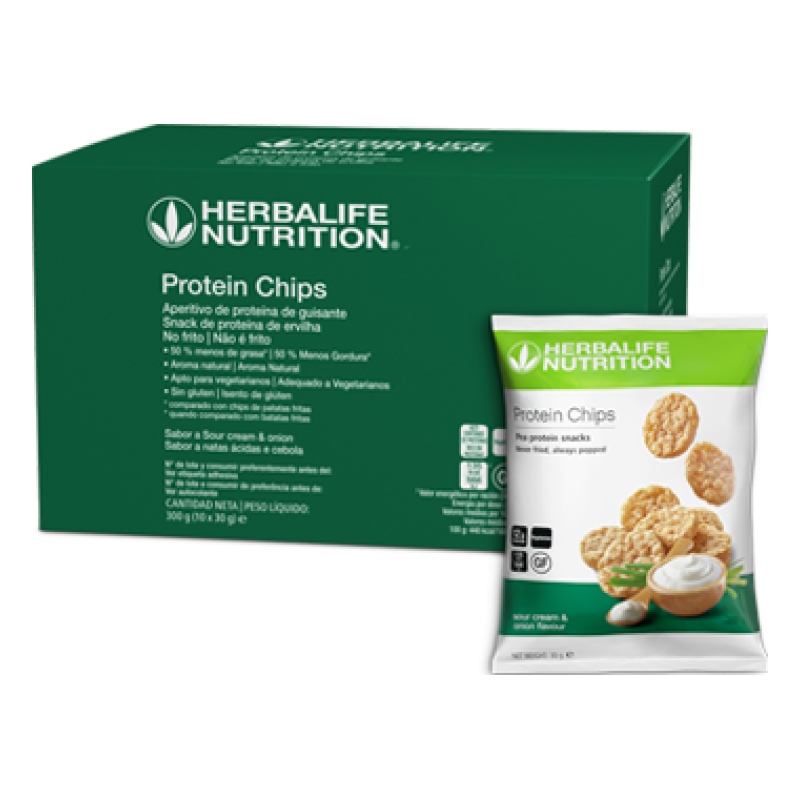 Protein Chips Sour Crem & Onion 10x30g