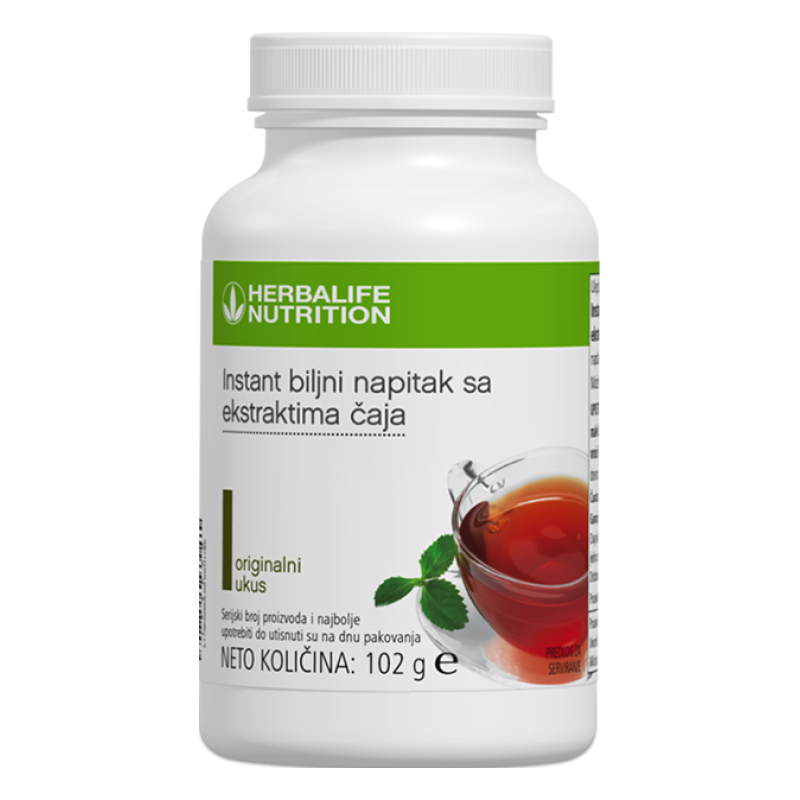 Instant biljni napitak sa ekstraktima čaja