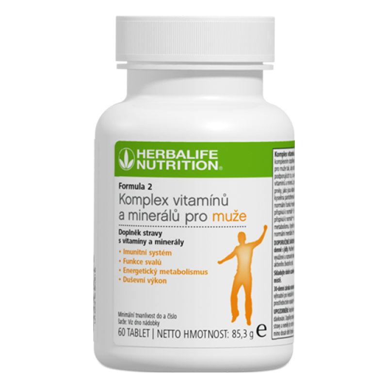 Formula 2 Komplex vitamín? a minerál? pro muže 60 tablet