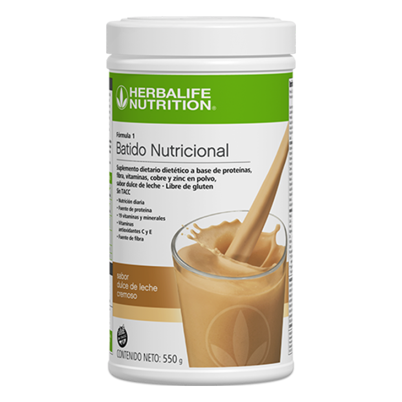 F1 Batido Nutricional - Dulce de Leche Cremoso