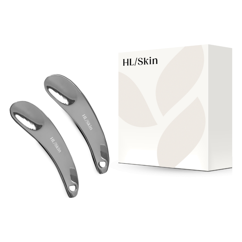 Lot de 2 spatules pour soins de la peau