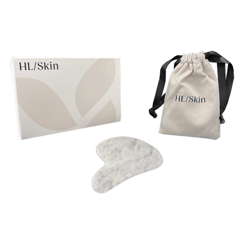 Gua Sha jade blanc