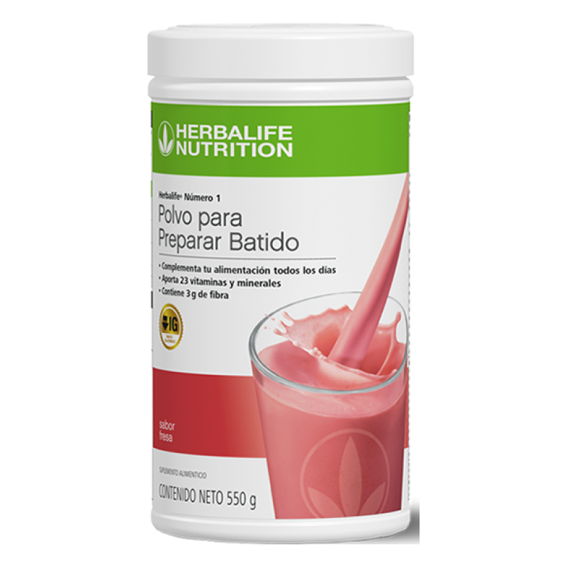 Herbalife® Número 1 Fresa 550 g