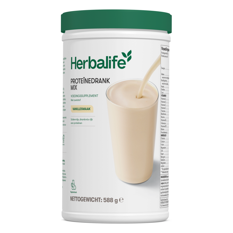 Proteïnedrank mix vanille 588 g