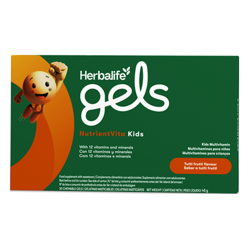 Herbalife Gels - NutrientVita Kids Tutti Frutti 30 chewable gels