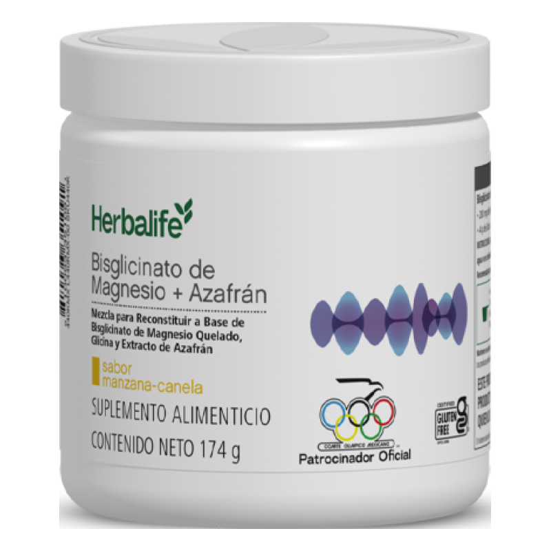 Bisglicinato de Magnesio + Azafrán Manzana - Canela 174 g