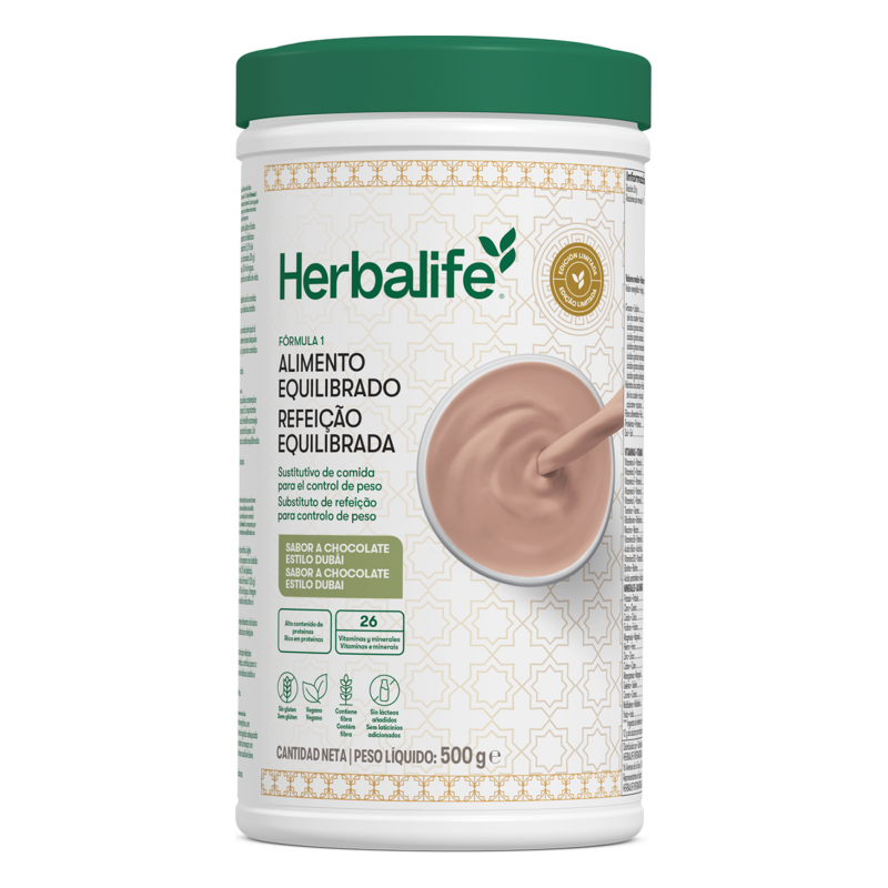 Formula 1 Nutritional shake mix Dubai style chocolate flavor 500 g