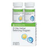 21-Day Herbal Balancing Program: 42 Tablets for AM/42 Tablets for PM