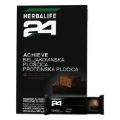 H24 Achieve Proteinska plo?ica ukus crne ?okolade, 6 plo?ica x 60 g
