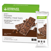 Formula 1 Express Healthy Meal Bars Dark Chocolate 7 Bars per Box